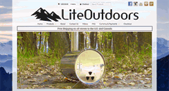 Desktop Screenshot of liteoutdoors.com