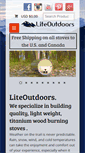 Mobile Screenshot of liteoutdoors.com